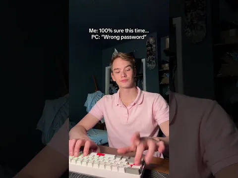 Wrong password? π