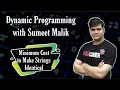 Minimum Cost to Make Strings Identical