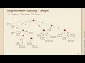 Algorithms of Bioinformatics Winter 2025-26 6-3 Generalized Suffix Trees and Applications