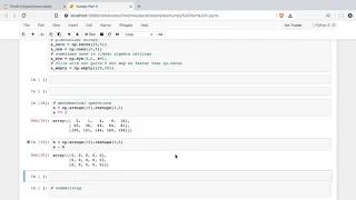 NumPy and NumPy Arrays for Beginners Part II Python Tutorial