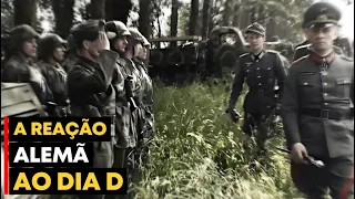 CENAS REAIS! A REAÇÃO ALEMÃ AO DIA D - A BATALHA DA NORMANDIA