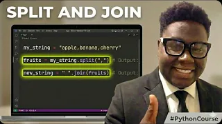 8 Splitting and joining How to use split and join