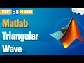 Matlab Triangular wave - How to Generate Triangular wave in Matlab Matlab Tutorial