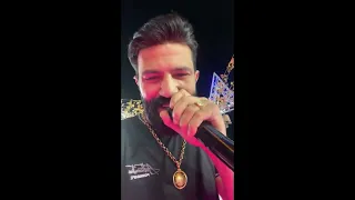 أحمد الباشا مع الموسيقار مصطفى باسط كان لك معايا اجمل حكايه 