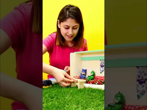 Gözleme hazır, artık PJ Masks yiyebilir! #çocukoyunları