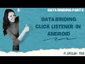 Data Binding Click Listener on view in Android Studio