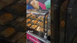 Half moon empanadas. Best food in Miami airport! Gate D29 #shortvideo #travel #empanadas #miami
