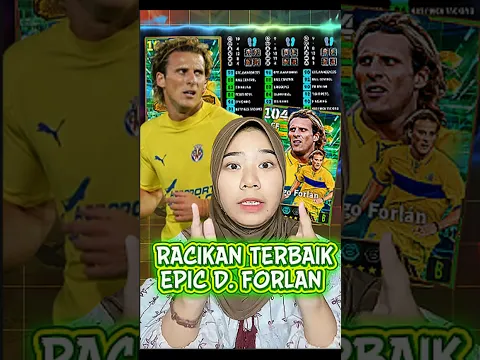 Diego Forlan Bansos Low Screamer Max Rating 104 Epic Daily Free Draw Racikan Terbaik eFootball 2027