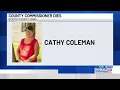 County Commissioner dies