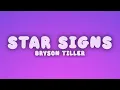 Bryson Tiller - Star Signs (Lyrics)