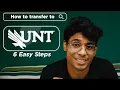 Transfer to UNT in Six Easy Steps