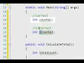 16 Introduction to C - Coding Convention Example pt1