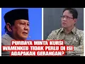 MENKEU PURBAYA USUL KE PRABOWO‼️KURSI WAMENKEU TAK PERLU DIISI?ADA APA DI BALIK ISTANA?