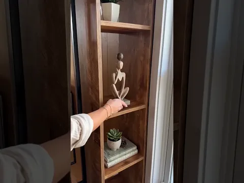 Match Your Decor: 3 Color Choices For This Room Partition With Shelves