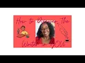 The BEST ways on How to Discover the Writer in You Tips and Tricks Great advice Published author