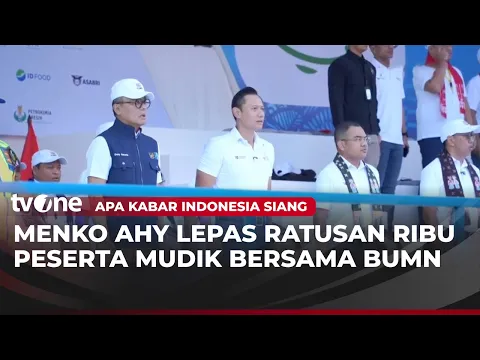 AHY Resmi Melepas Peserta Mudik BUMN di GBK