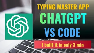 ChatGPT Build Typing Master App in 3 min Youtube Automation