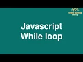 14 Javascript While loop Online Training Download app from below link
