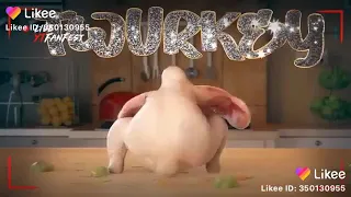 شوفوا الفرخه بترقص عشان تدخل في الفرن 