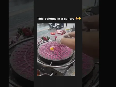 When the chef is secretly an artist 🎨 subscribe for more #shorts