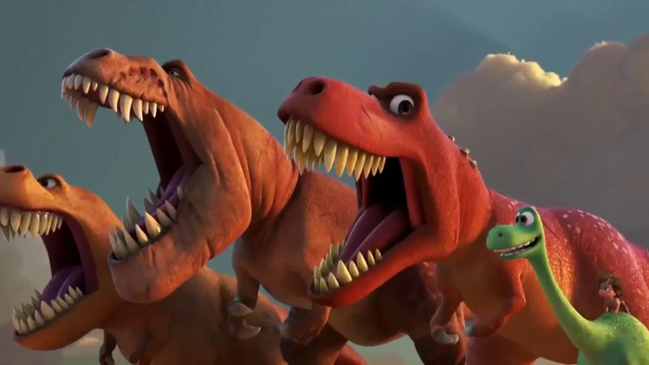 The Good Dinosaur Animation Movie in English, Disney Animated Movie For Kids, PART 21