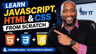 Learn JavaScript HTML CSS From Scratch Beginner Guide