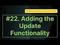 22 Adding the Update Functionality MERN Stack App Tutorial v2 0