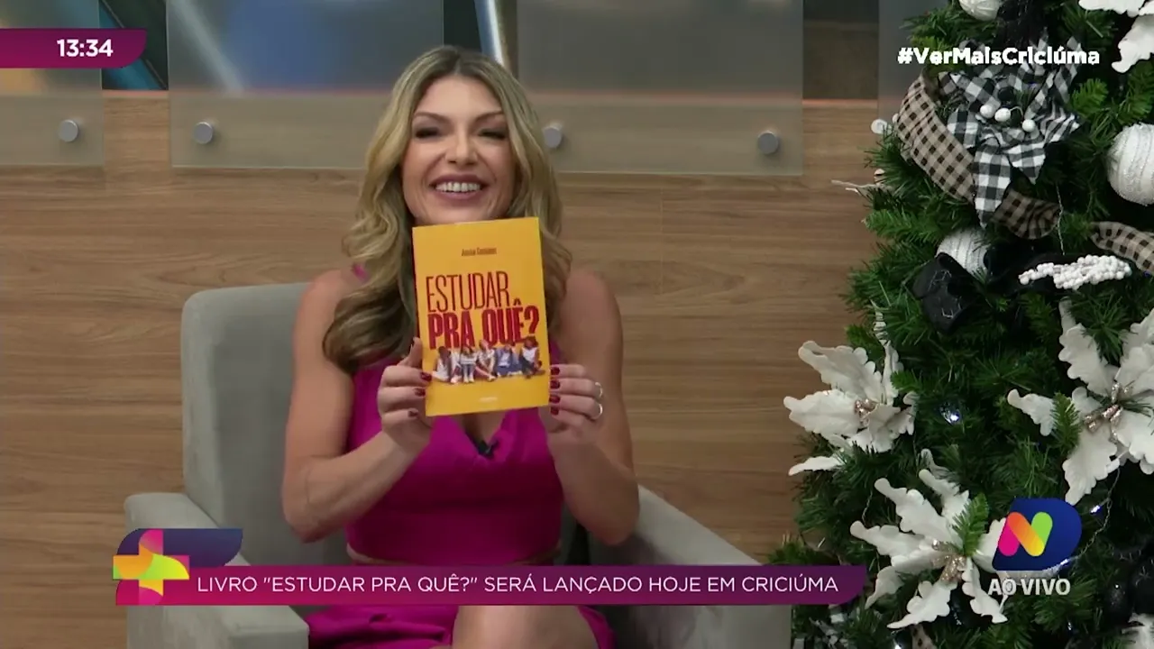 Livro 'Estudar Pra Quê?' será lançado nesta quinta-feira em Criciúma