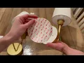 JESLED Wall sconces LED Wall lights Battery operated remote control dimmable