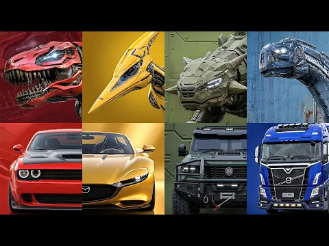 4K CYBERNETIC EXTINCTION Mecha Dinosaurs VS Alien Mech Legion Full Movie