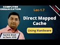 L1 7 Direct Mapping Cache Cache Address Mapping Direct Mapped Cache Hardware