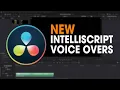How to Use AI IntelliScript Voice Overs in DaVinci Resolve 20