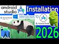 How to install Android Studio Panda on Windows 10 2026 Update Run Android Apps on Mobile Phone