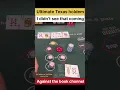 I didnt see That coming