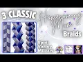 3 classic Homecoming Mum Braids Spirit Military Victory Braids