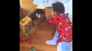 Wiz Khalifa Amber Rose celebrate Christmas with their son