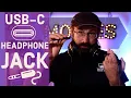 No Headphone Jack No Problem Connect Headphones or Mixer to USB-C Phone