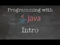 Object Oriented Programming with Java 1 Intro