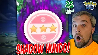 Extremely Rare Shadow Hundo Pokemon Caught We got VERY Lucky