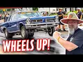 Wheels Up at Bowling Green Cars Are Flying Down the Track