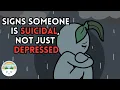 Download Lagu 6 Signs Someone is Suicidal, Not Just Depressed