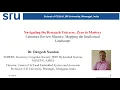 Lecture - 3 Literature Review Mastery Mapping the Intellectual Landscape