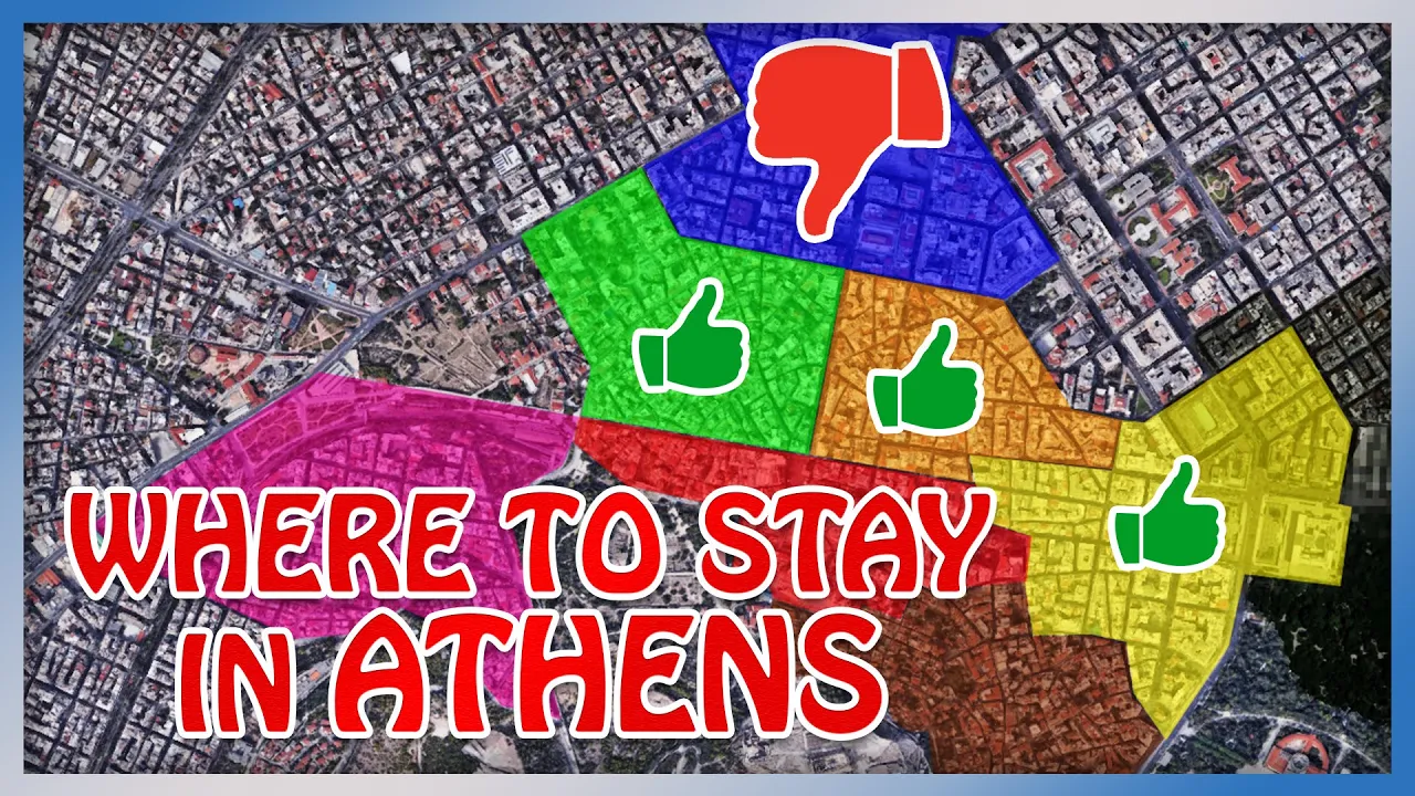 WHERE TO STAY in Athens [Watch BEFORE you book a hotel]