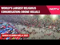 Maha Kumbh Mela 2025 Drone Visuals | Maha Kumbh Mela - The Largest Religious Congregation On Earth