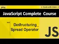 Destructuring Assignment And Spread Operator Js Tutorial In Pashto
