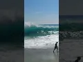massive waves in Laguna Beach