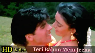 teri bahon mein jeena hain video song saugandh akshay kumar shantipriya mohammed aziz hd