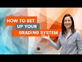 How To Set up A Grading System Grades 6-12 Includes Task Checklist