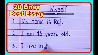 Download 20 Lines On Myself l About Myself Essay l Short Essay on Myself In English Essay Writing- 20 lines MP3