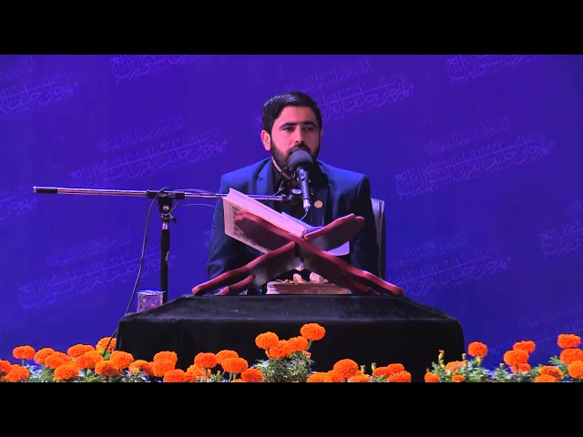 ⁣القارئ السيد هاني || فقرة التواشيح || مهرجان حليف القران السنوي الرابع || مرقد زيد الشهيد